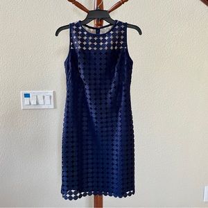 NWOT Ralph Lauren Navy Blue Sleeveless Dress (Size 6)